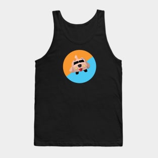 Mutt Cutts Dumb & Dumber Badge Tank Top